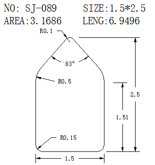 HOUSE WIRE  SJ-089 drawing HOUSE WIRE  SJ-089
